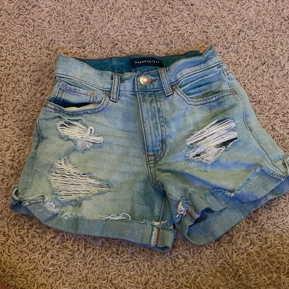 aeropostale mom style shorts triple zero 000